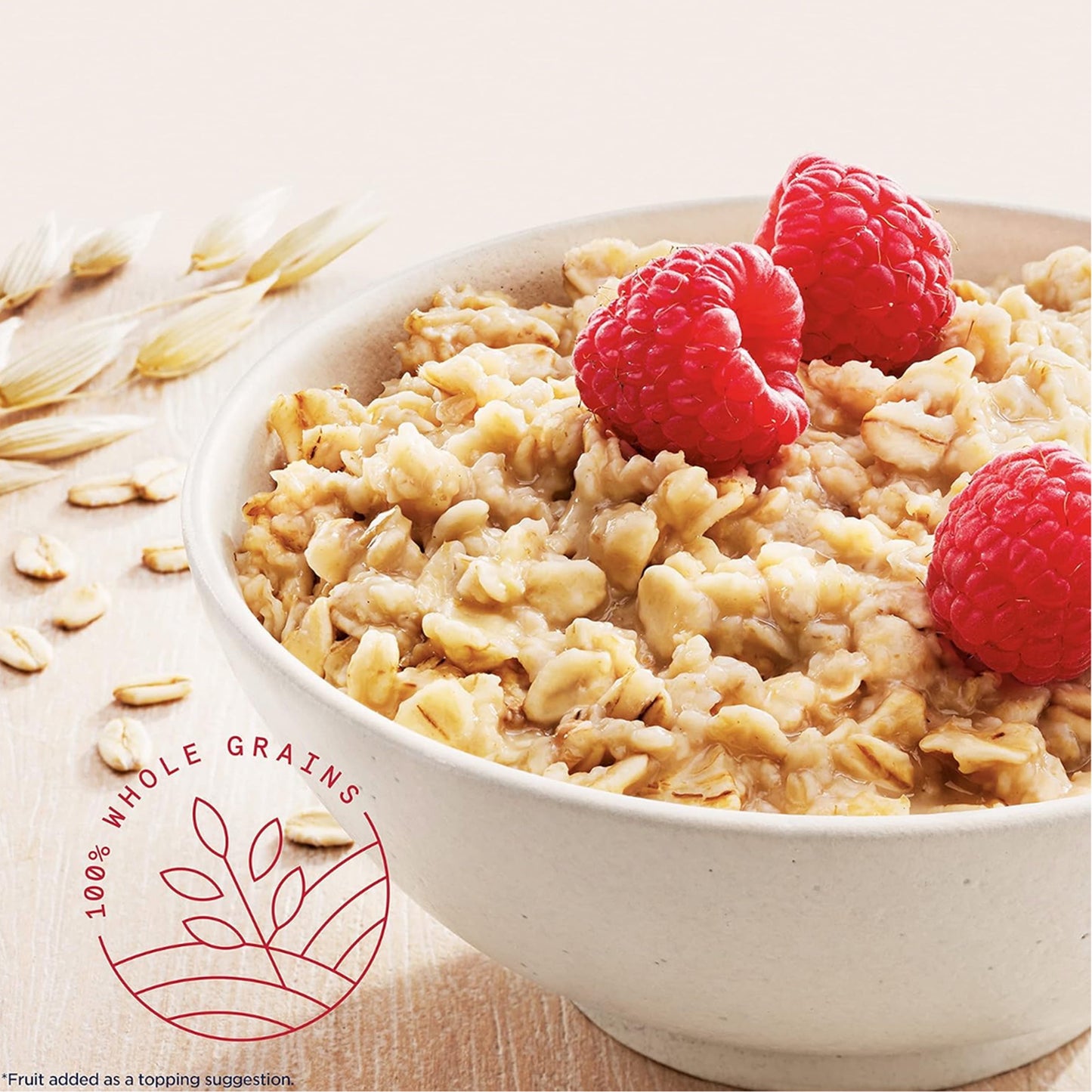 Instant Oatmeal, Fruit & Cream, 4 Flavor Variety Pack, 44 Packets