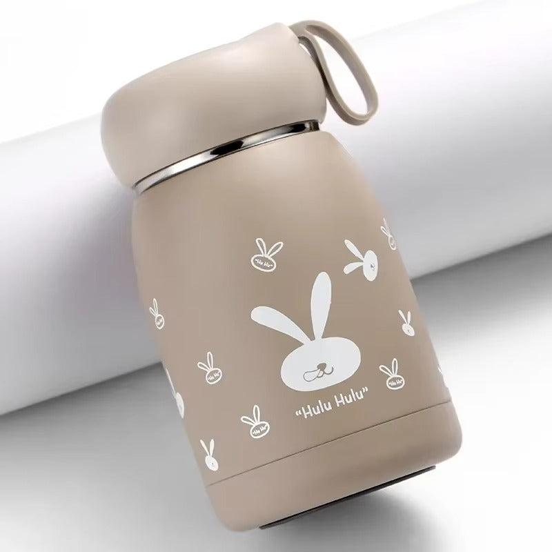 Cute Thermos Bottle Portable Thermal Mug Stainless Steel Insulation Cup Coffee Cup Vacuum Flasks Water Bottle for Girls Kid Gift