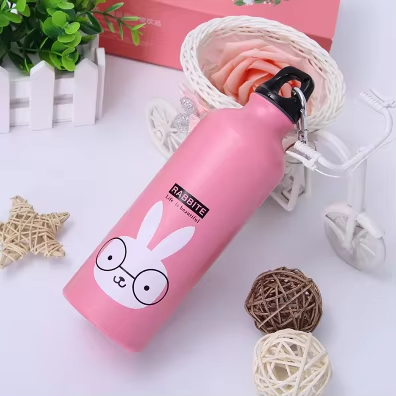 Cute Animal Water Bottle for Kids, Outdoor Portable Sports Bottle, Cycling, Camping, Hiking, School Water Bottle Gift
