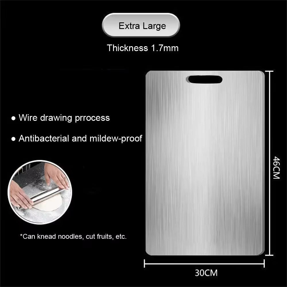 Titanium Coated Stainless Steel Cutting Board 316 Food Grade
