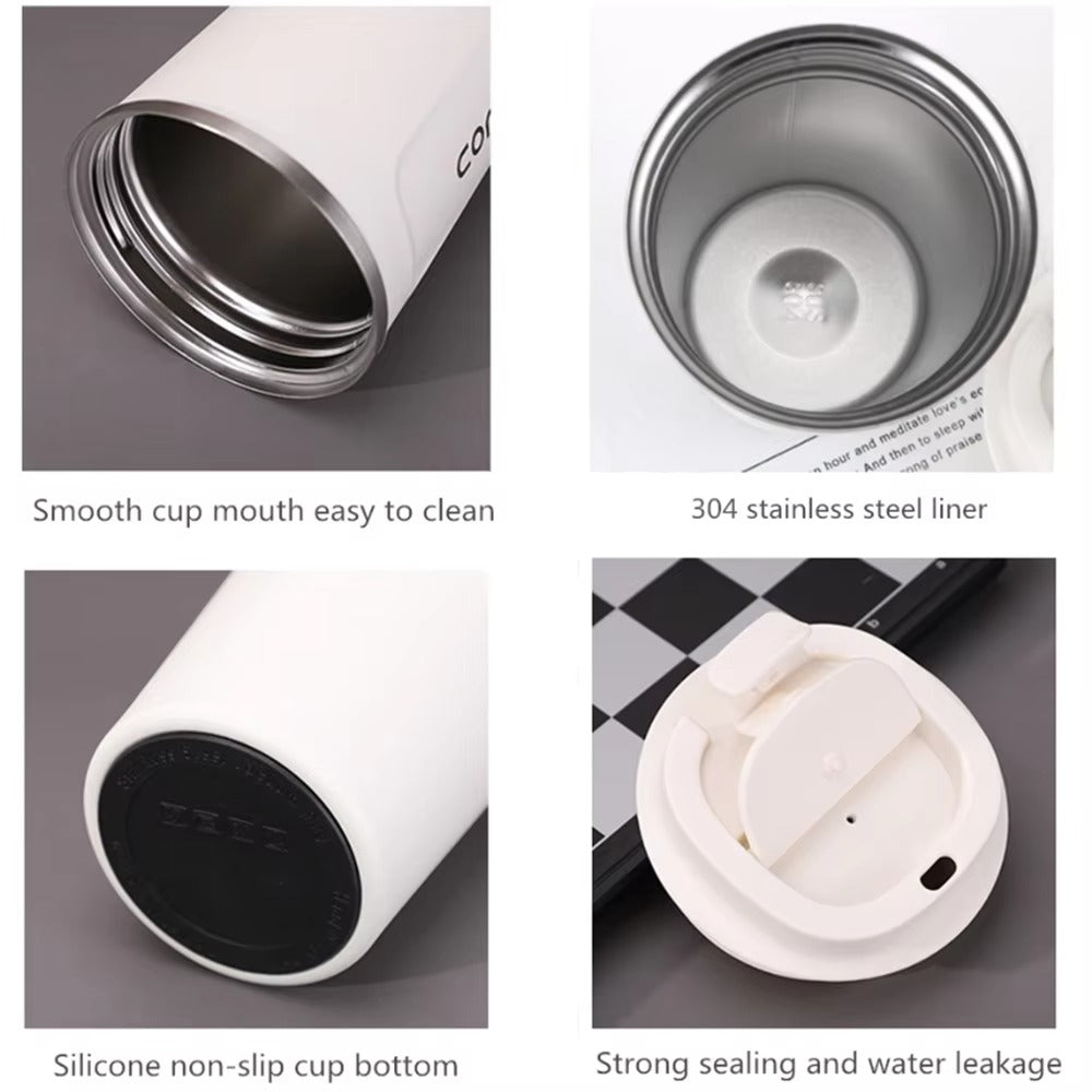 Thermo Cafe Double Stainless Steel Coffee Mug