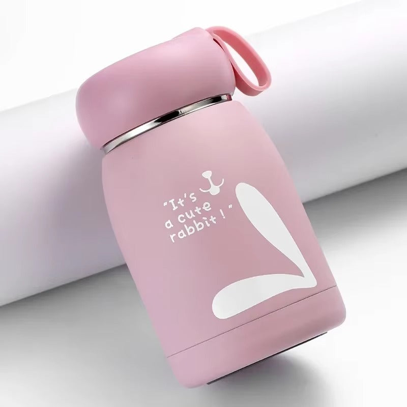 Cute Thermos Bottle Portable Thermal Mug Stainless Steel Insulation Cup Coffee Cup Vacuum Flasks Water Bottle for Girls Kid Gift