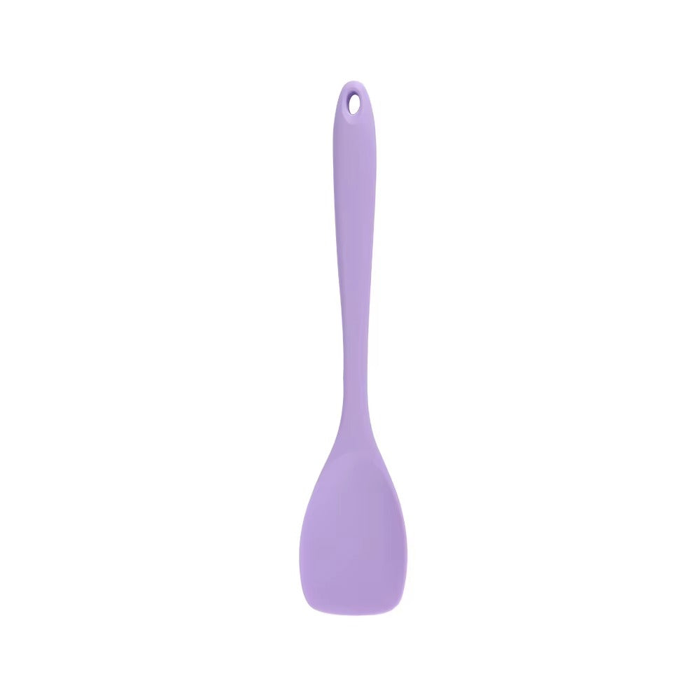 1PC Silicone Flat Head Shovel Integrated all Inclusive Salad Spoon non Stick Pot Spatula Silicone Kitchen Utensils