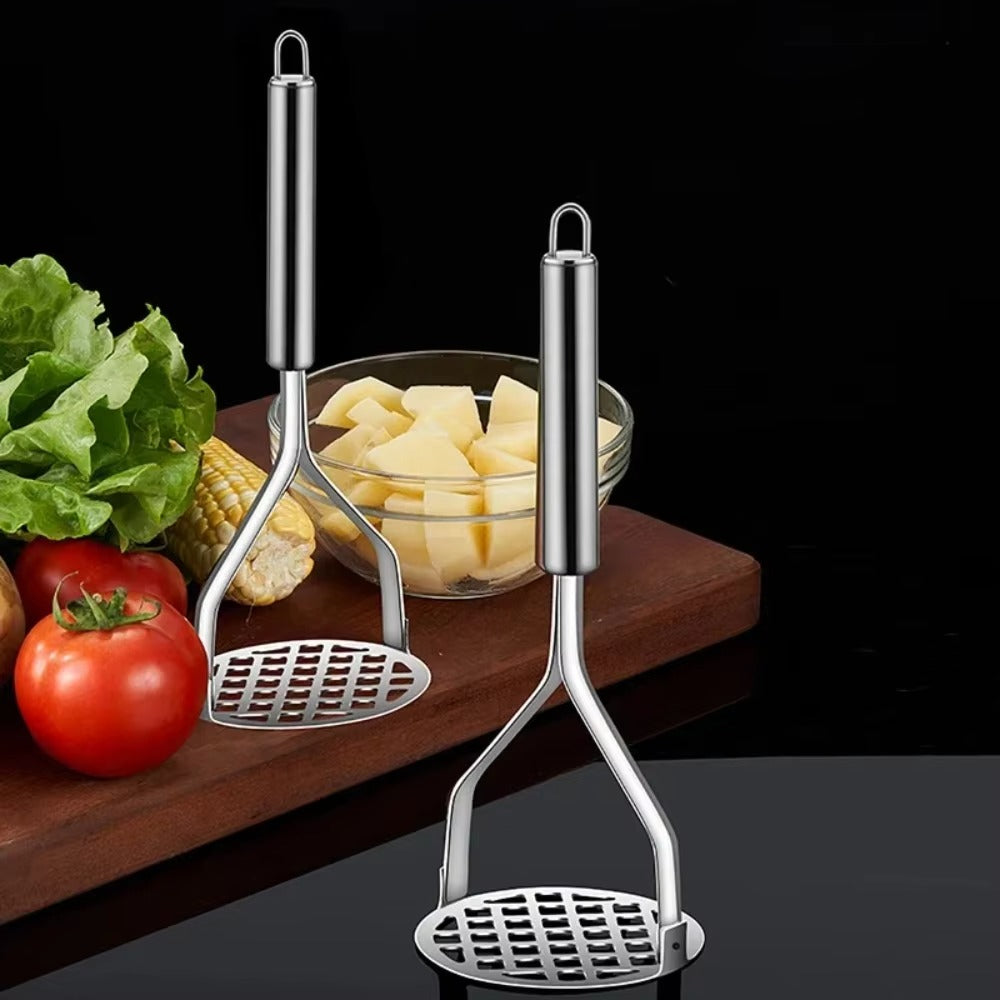 Broyeurs de pommes de terre en acier inoxydable, broyeur de purée violette, râpe de citrouille, accessoires de cuisine