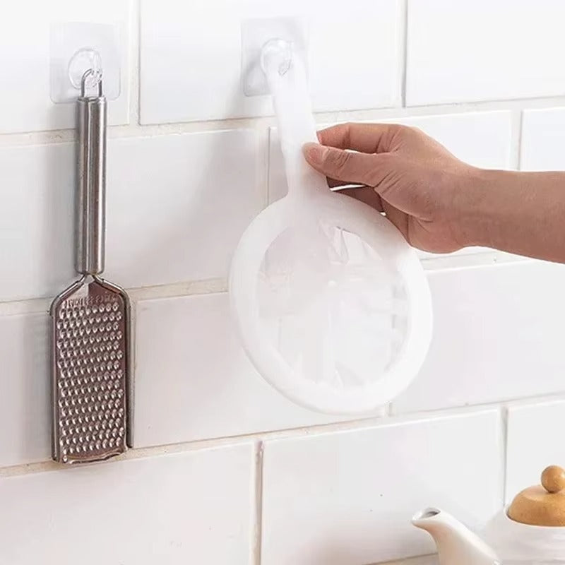 100/200/400 Mesh Reusable Nylon Ultra Fine Filter Mesh Strainer Spoon Sieve Soy Milk Juice Coffee Food Filter Kitchen Colander