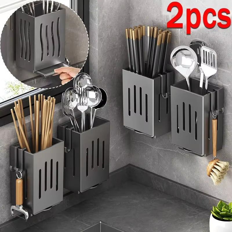 Utensil storage box for kitchen