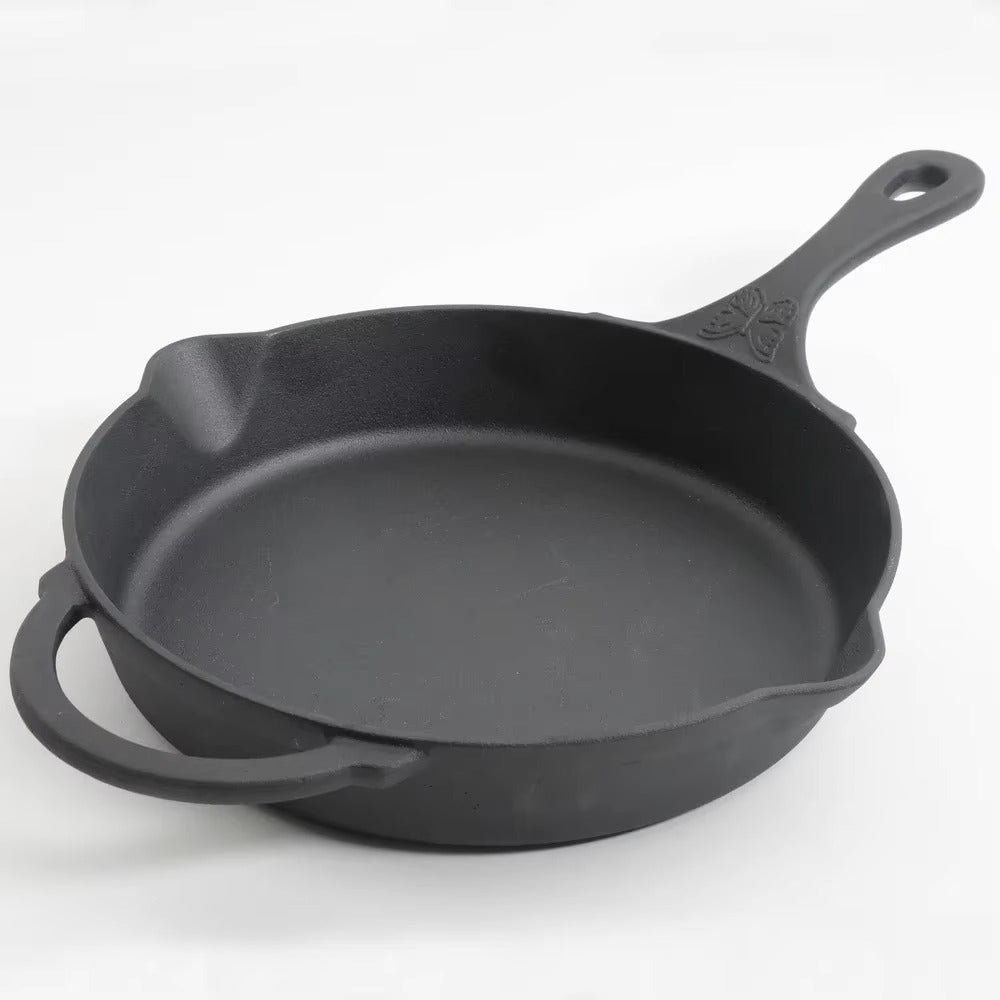 Timeless Beauty Cast Iron Skillet Set 3-Piece Fry Pans