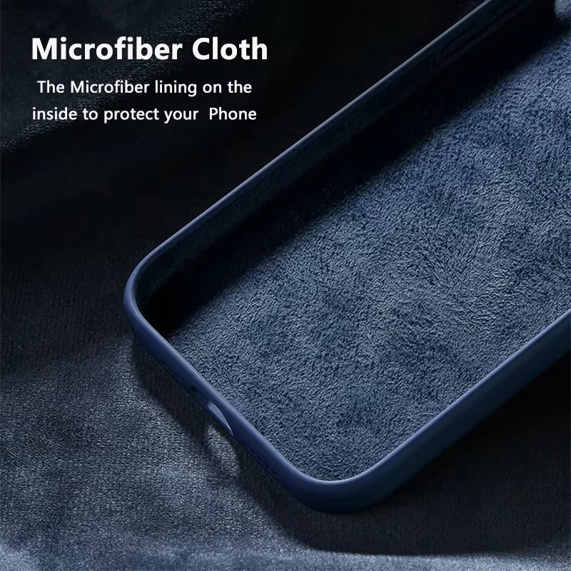 Original Liquid Silicone Phone Case For Apple iPhone 16 13 15 14 12 11 Pro Max Cases For iPhone 12 13 14 15 Plus Logo Box Cover