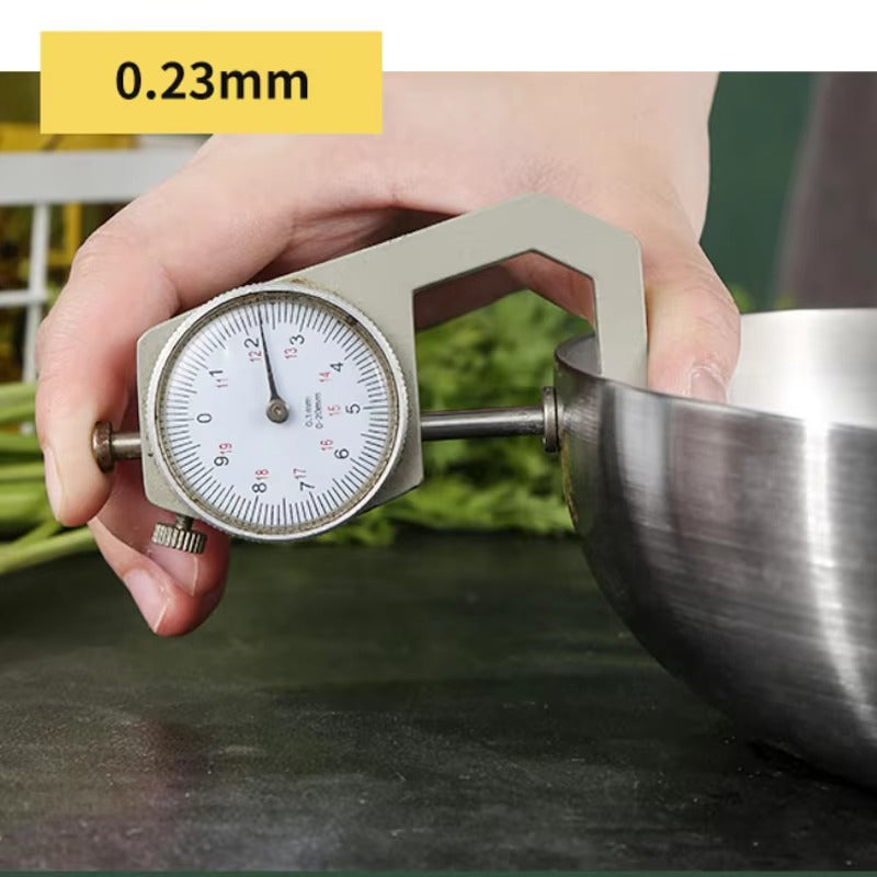 304 Stainless Steel Frying Pan, NonStick Pan Fried Steak Pot Uncoated Cookware