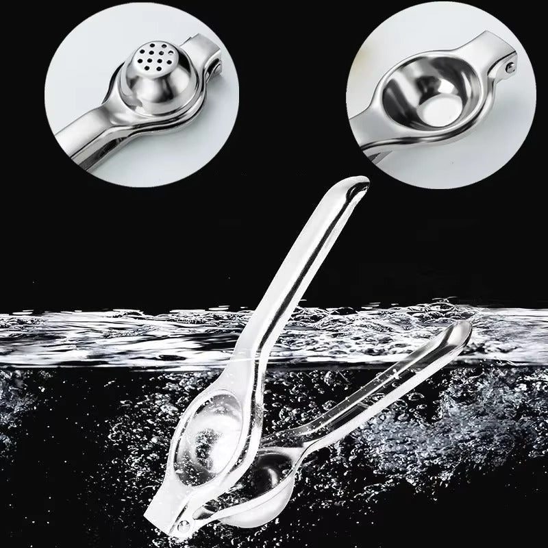 Stainless Steel Manual Juicer Processor Lemon Squeezer Orange Fruit Household Lemon Clip Fruit Pressing Kitchen Accessories