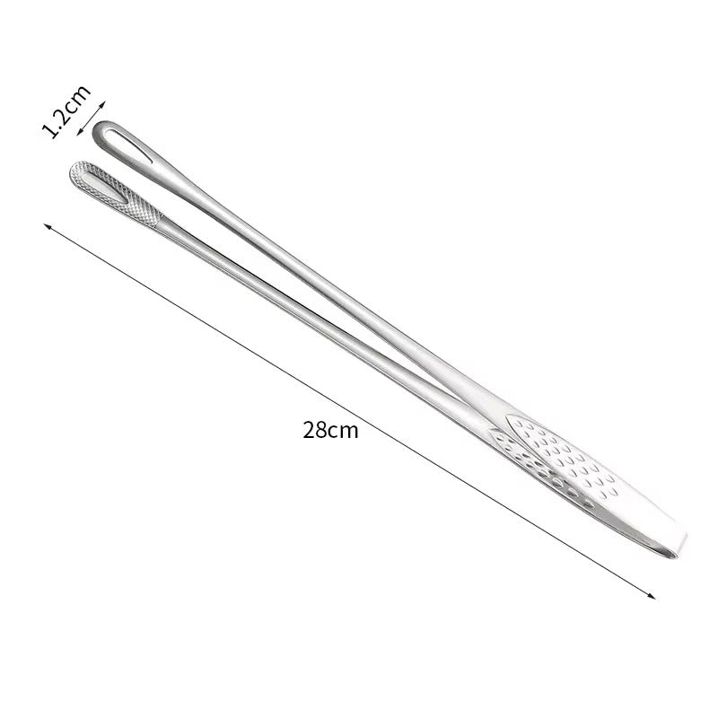 Kitchen Tongs Stainless Steel Barbecue Tongs Clip BBQ Grill Meat Tongs Cooking Tweezers for Food Utensils Kitchen Accessories