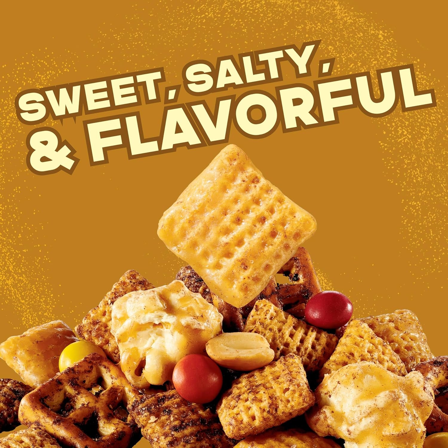 Turtle Snack Mix, Indulgent Snacks, Family Size, 13.5 Oz