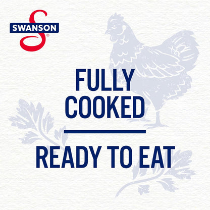 Swanson White Premium Chunk Chicken Breast with Rib Meat in Water, 12.5 Oz. (Pack of 2)
