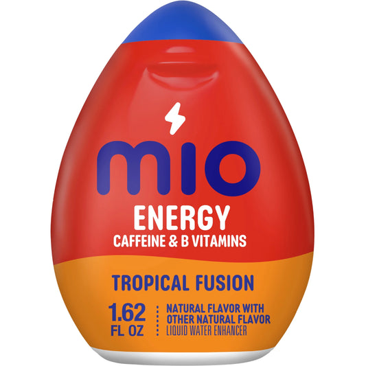 Energy Tropical Fusion Sugar Free Water Enhancer, 1.62 Fl Oz Bottle, Liquids