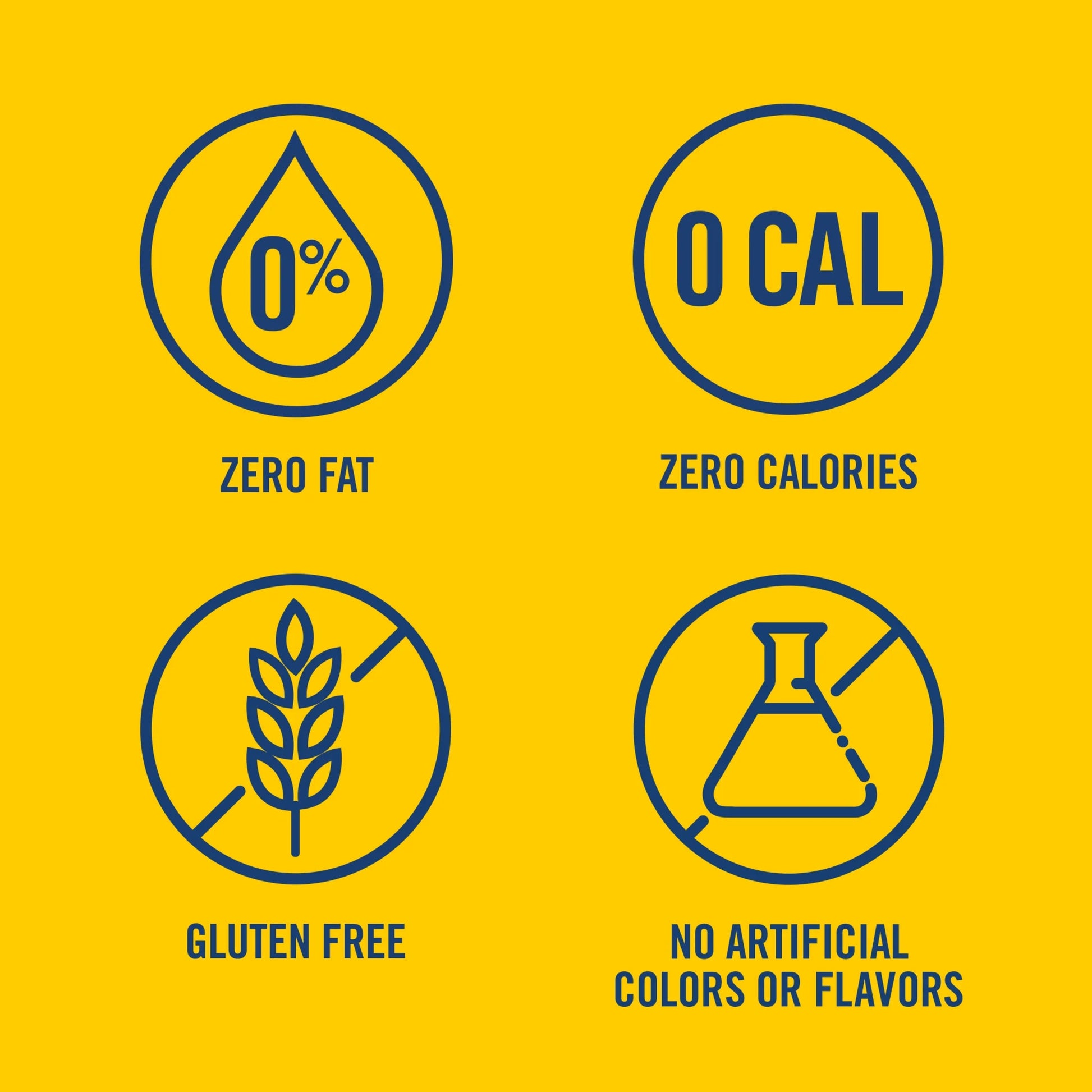 No Artificial Flavors Gluten Free Classic Yellow Mustard, 8 Oz Bottle