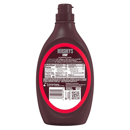 Chocolate Syrup Bottle, 24 Oz