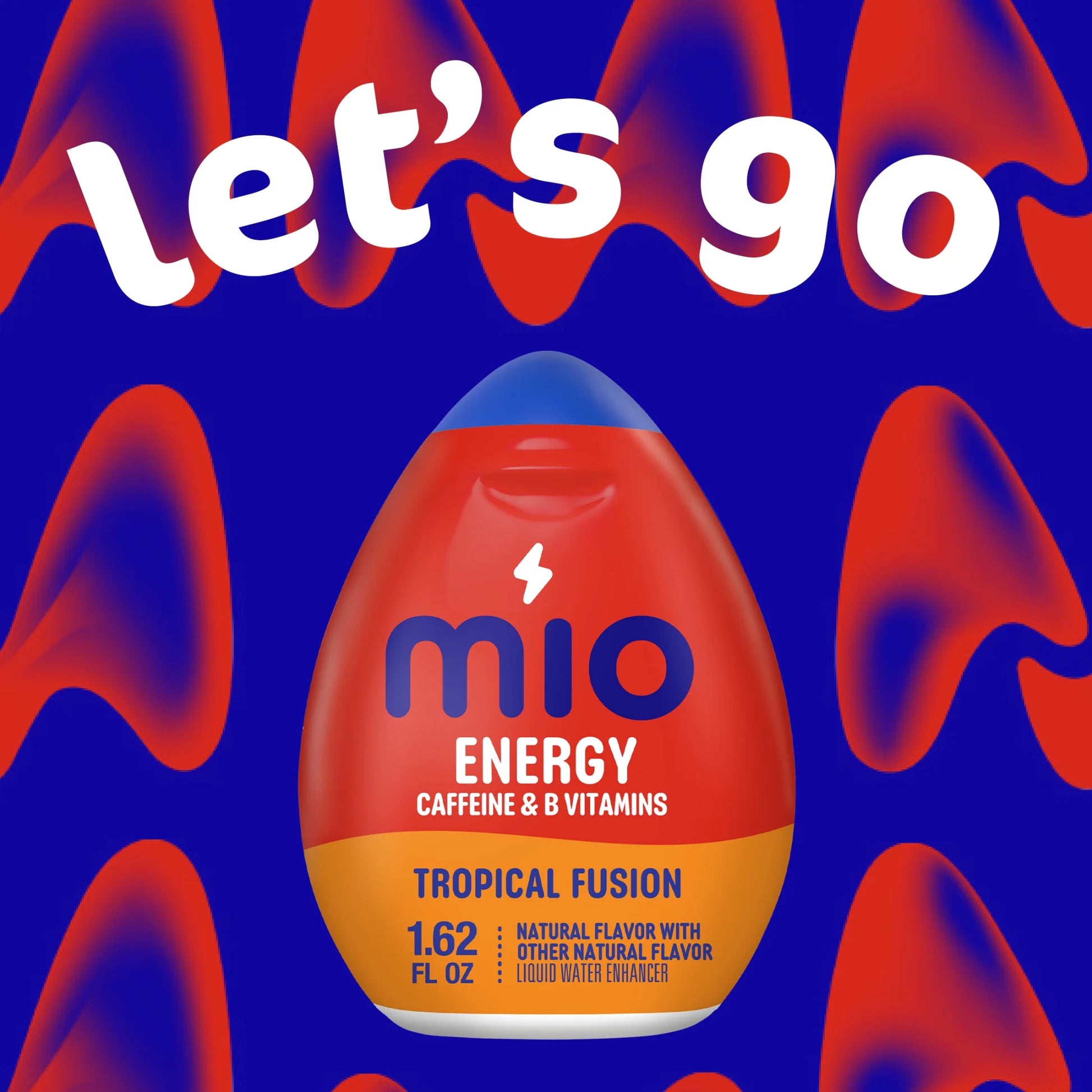 Energy Tropical Fusion Sugar Free Water Enhancer, 1.62 Fl Oz Bottle, Liquids