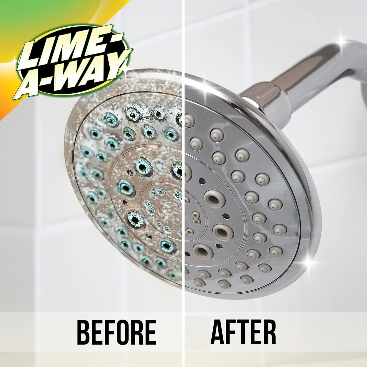 Bathroom Cleaner, 32 Fl Oz Bottle, Removes Lime Calcium Rust