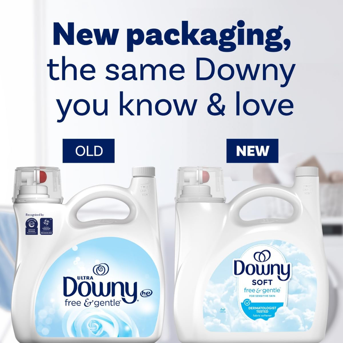 Free & Gentle Fabric Softener, Fabric Conditioner, Hypoallergenic, 190 Loads, 140 Fl Oz,  Fabric Softener, Liquid Fabric Softener