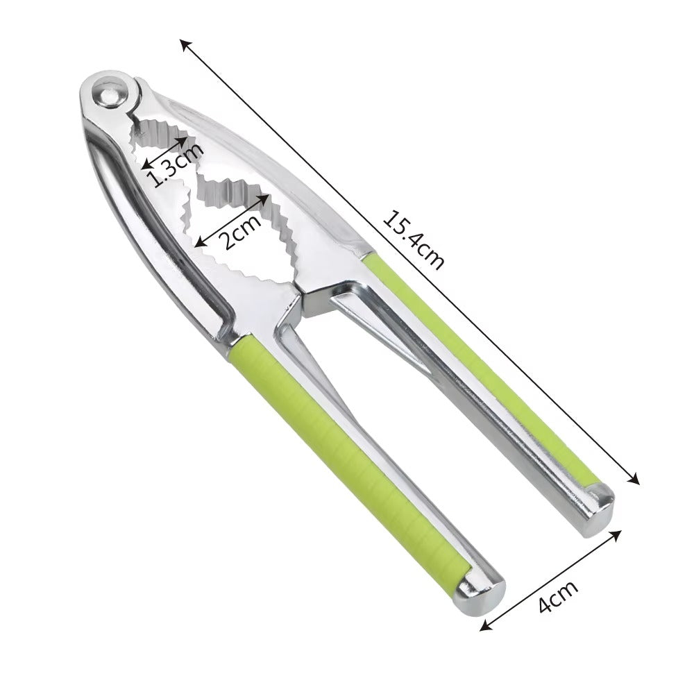Quick Walnut Cracker Nut Cracker Stainless Steel Nutcracker Pine Pecan Hazelnut Plier Multi-Function Nut Clip Kitchen Tools