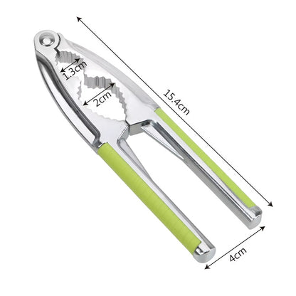 Quick Walnut Cracker Nut Cracker Stainless Steel Nutcracker Pine Pecan Hazelnut Plier Multi-Function Nut Clip Kitchen Tools