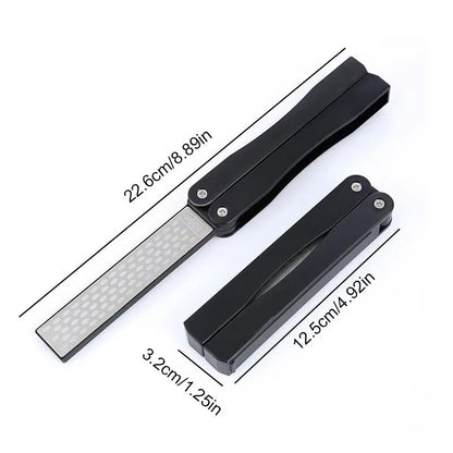 1pc Portable Double Side Grindstone Professional Kitchen Sharpener for Pocket Folding Knife Sharpening Stone Sharpener Diamond