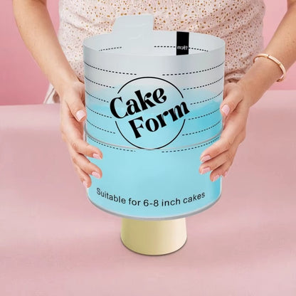 Adjustable Round Cake Ring Mold Retractable Fondant Tools Mousse Cake Ring Acrylic Circle Baking Ring Cake Tools