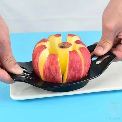 Acero inoxidable para cortar manzanas en segundos con esta 1 pieza de acero inoxidable para cortador de manzanas