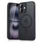 Magnetic Luxury Matte Translucent Armor Shockproof Case For iPhone 16 Magsafe Wireless Charge Cover For iPhone 16 Accessories