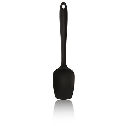 LMETJMA 28cm Silicone Spatulas Heat Resistant Spoon Spatula Non-Stick Spoonula Flexible Scrapers Baking Mixing Tool JT20
