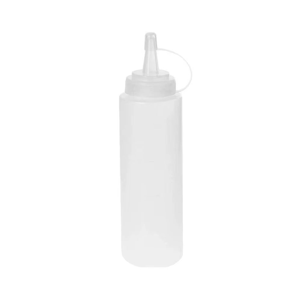 6pcs Condiment Squeeze Bottles Hot Sauces Olive Oil Bottles Ketchup Mustard Dispensers Kitchen Accessories Gadgets 230 Ml