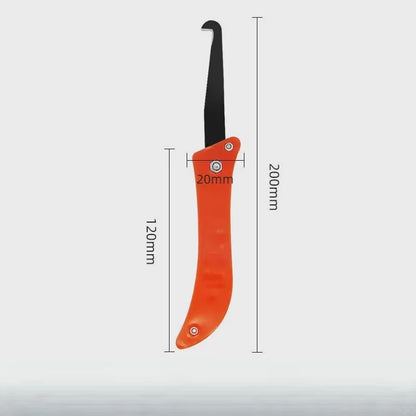 Weeding Tools，Foldable Garden Yard Weed Cleaning Tool，Suitable for small paths and lawns，Gap Cleaning，Durable、Lightweight Outdoo