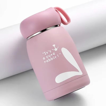 Cute Thermos Bottle Portable Thermal Mug Stainless Steel Insulation Cup Coffee Cup Vacuum Flasks Water Bottle for Girls Kid Gift