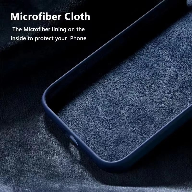 Original Official Liquid Silicone Cases For iPhone 13 15 14 12 16 Pro Max Full Logo Phone Case For Apple iPhone 16 15 Plus Cover