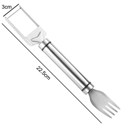 Stainless Steel Windmill Watermelon Cutter Artifact Salad Fruit Slicer Cutter Tool Watermelon Digger Kitchen Accessories Gadgets