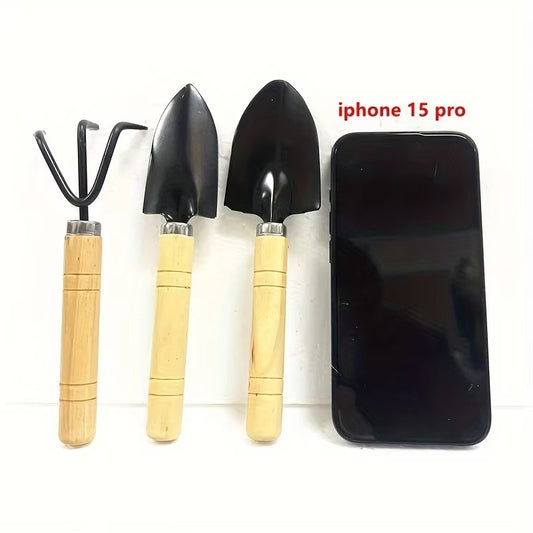 3pcsset, Garden Tool Set Rake Tip Shovel