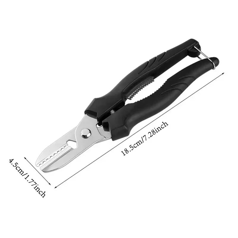 For Kitchen Multipurpose Chestnut Scissors Peeler Chestnut Shell Peeling and Leather Clip Cross Cutting Knife Chestnut Peeler