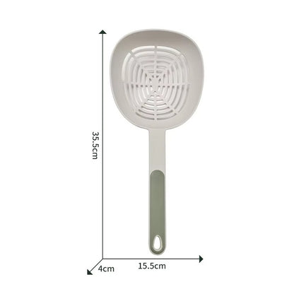 Leak Kitchen Pasta Spoon Fishing Dumplings Long Handle Food Grade High Temperature Resistant Spaghetti Large Funnel