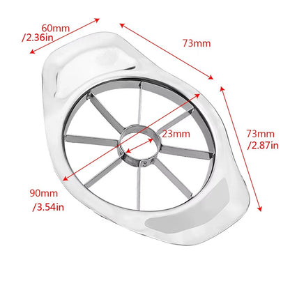 Kitchen Gadgets Stainless Steel Comfort Handle Divider Apple Cutter Vegetable Fruit Tools