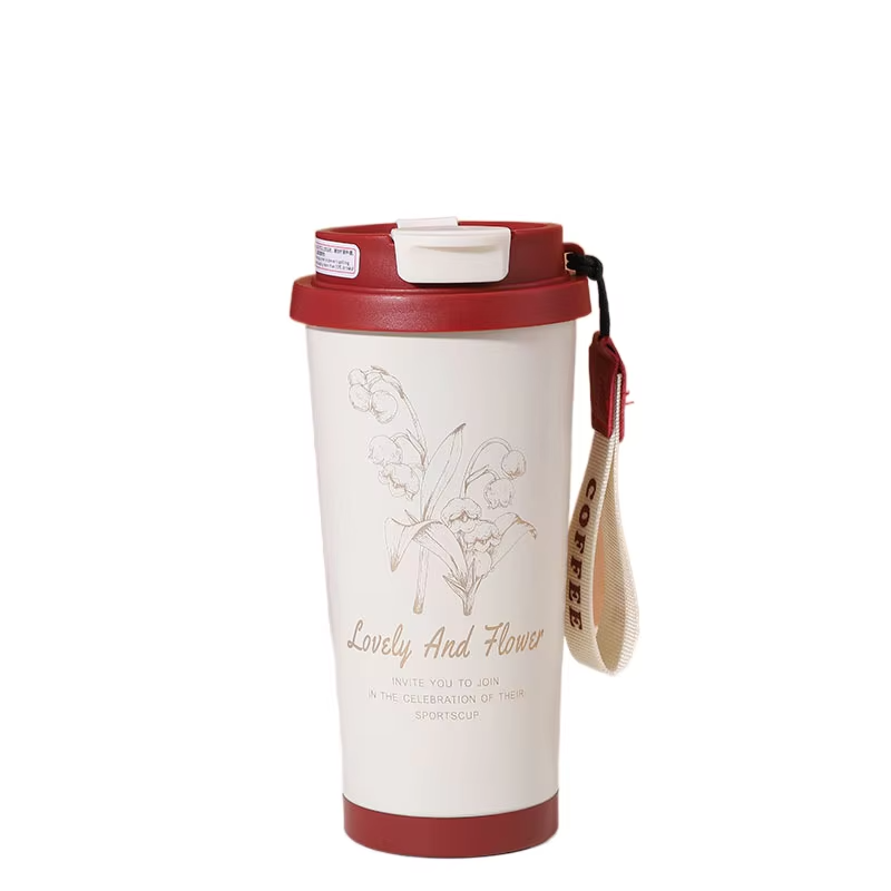 500ml Stainless Steel Thermal Coffee Cup Leak-Proof Thermos Bottle Tea Office Business Style Travel thermo mug
