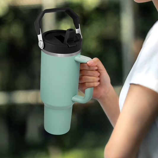 12PCS Sealing Bottle Cover for Stanley 203040oz Spill Proof Replaceble Tumbler Flip Straw Lid Water Cups Replacement Cover