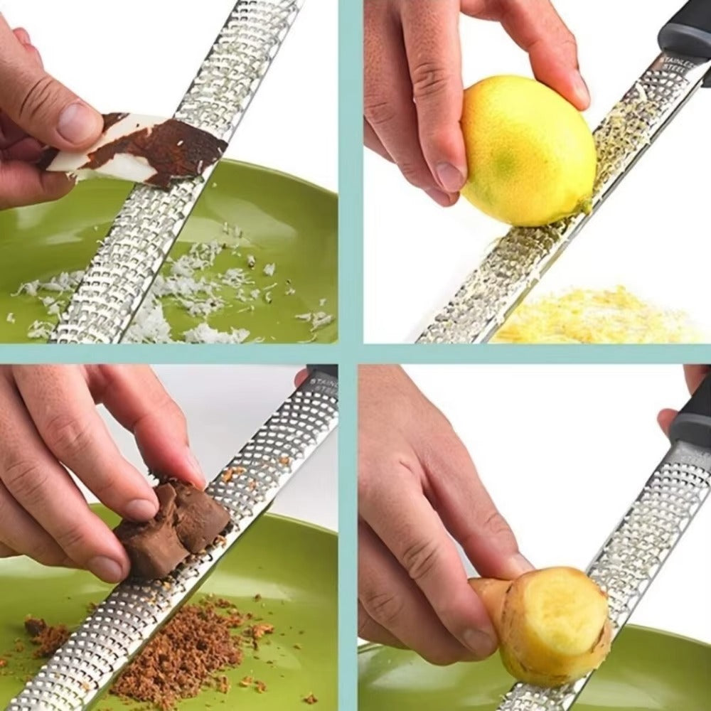 Multifunction Cheese Grater Hand-held Stainless Steel Slicer Lemon Grater Chocolate Chopper Vegetable Grater Kitchen Gadgets
