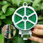 1 Roll/100M Multifunctional Plastic Steel Twist Tie Sturdy Reusable Garden Flower Plant Support Strap Tie