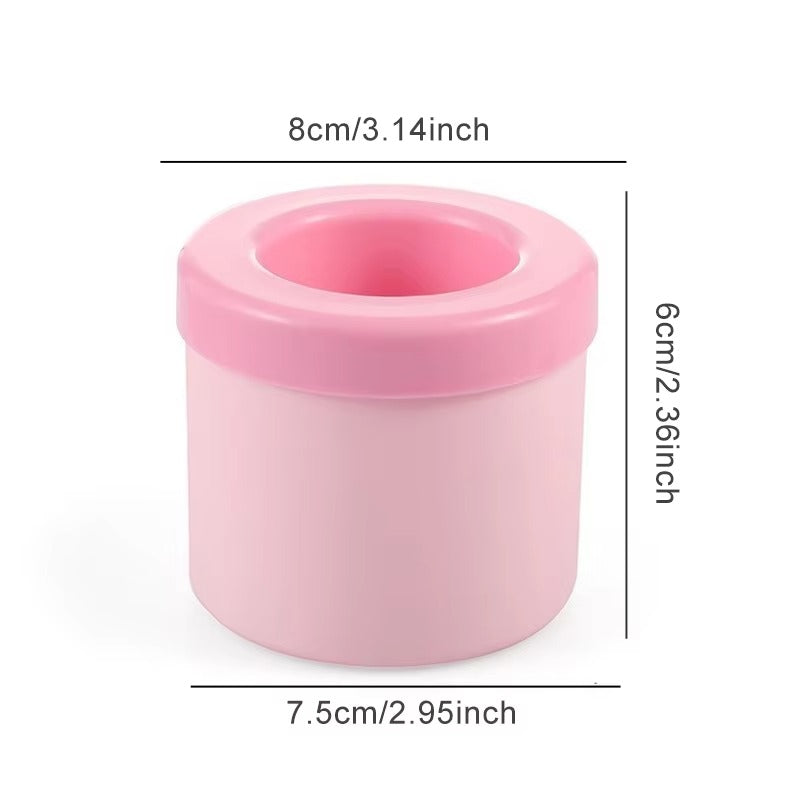 Silicone Ice Cube Mold Round Ice Bucket Summer Homemade DIY Refrigerator Freeze Ice Maker Creative Ice Cube Mold Barware Tools