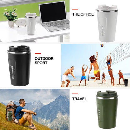 Thermo Cafe Double Stainless Steel Coffee Mug