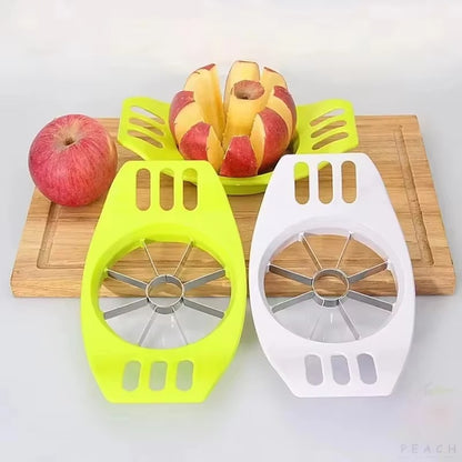 Acero inoxidable para cortar manzanas en segundos con esta 1 pieza de acero inoxidable para cortador de manzanas