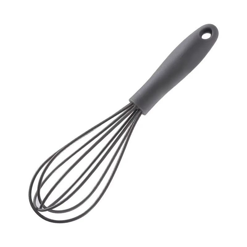 6-inch Mini Children's Silicone Egg Beater Household Manual Cream Egg Mixer Kitchen Baking Tool