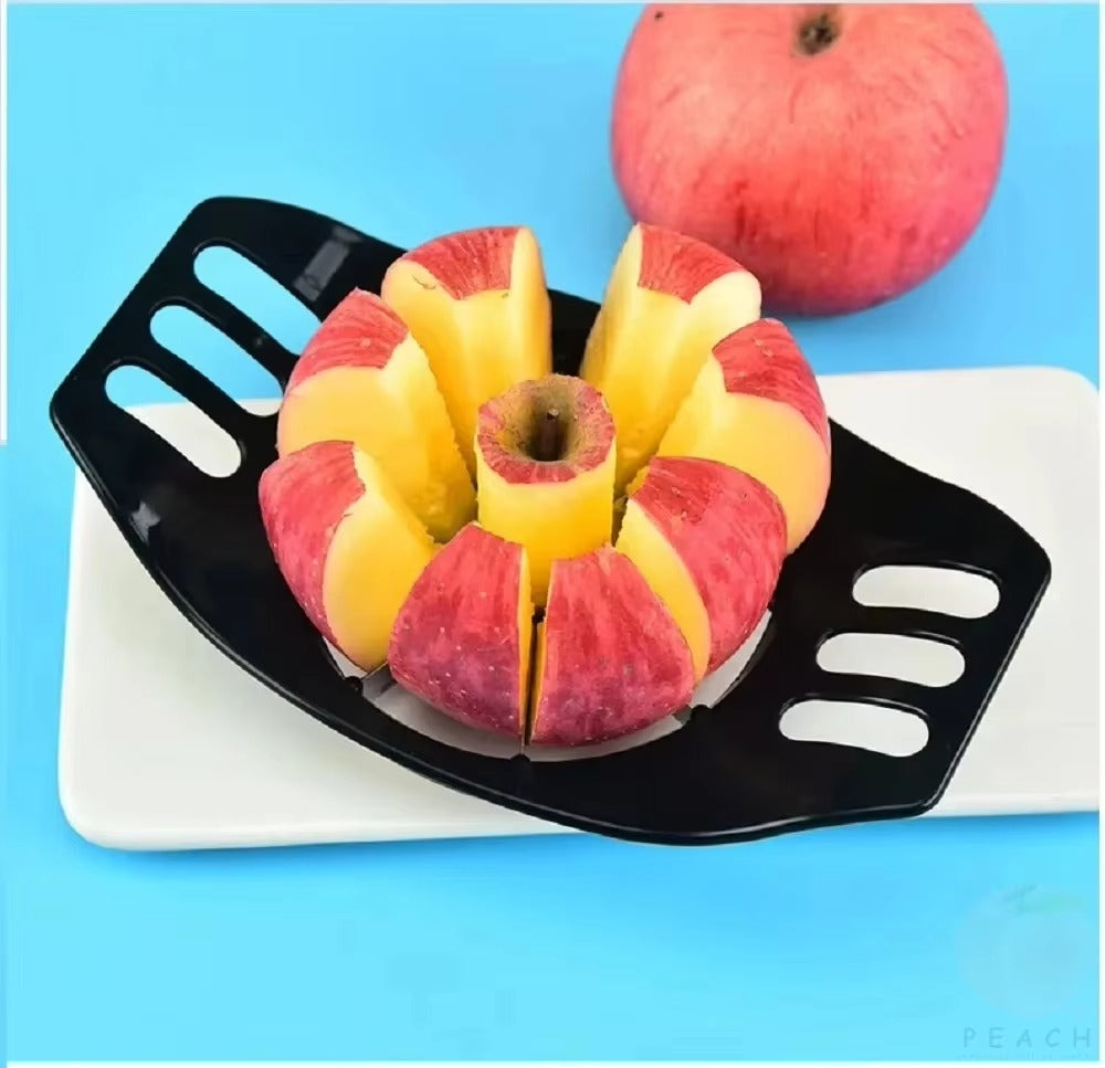 Acero inoxidable para cortar manzanas en segundos con esta 1 pieza de acero inoxidable para cortador de manzanas